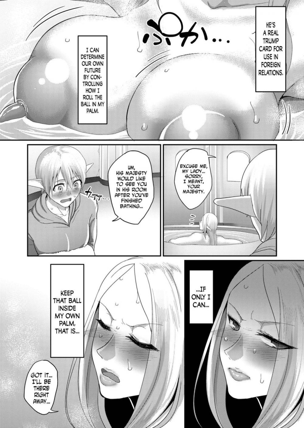 Hentai Manga Comic-Force Married With A Haughty Elf!!-Chapter 2-5